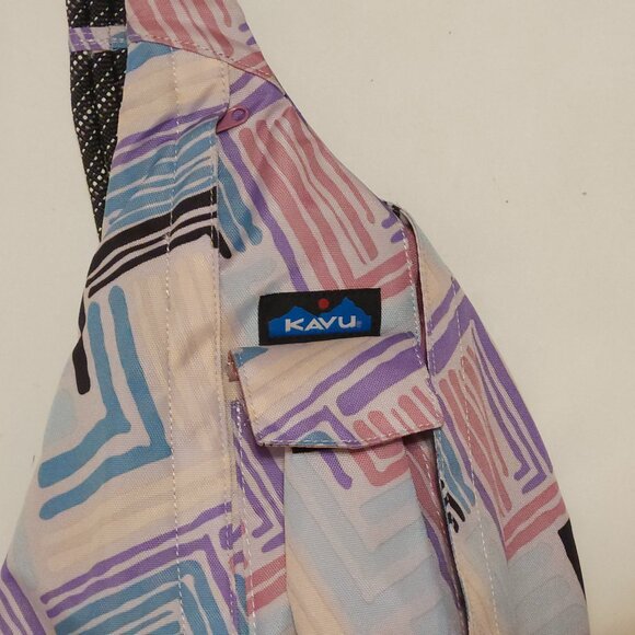 KAVU Original Rope Bag Sling Pack with Adjustable Rope Shoulder Strap - Picture 5 of 5